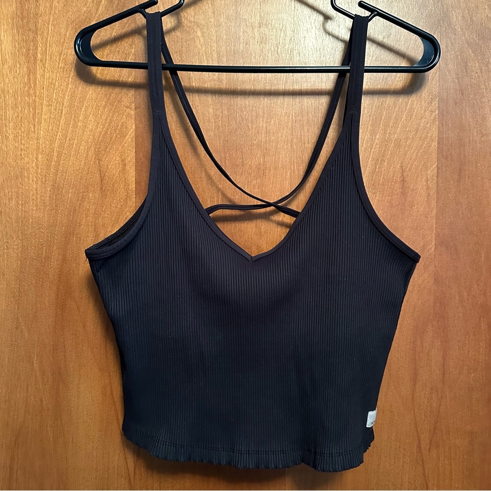 Vuori‎ Black Tank Top Crop XL